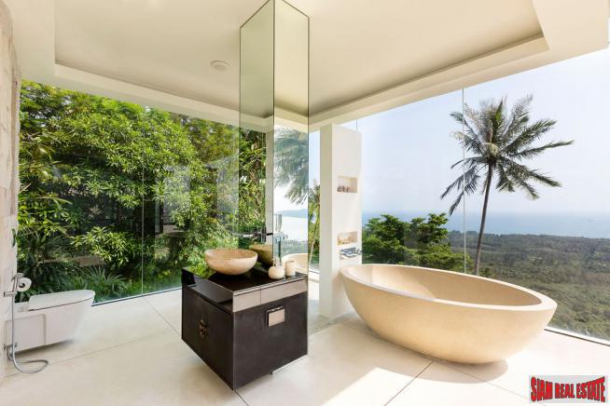 Incredible Modern Sea View Ultra Luxury Villa Estate at Thong Krut, Taling Ngam, South West, Koh Samui-6