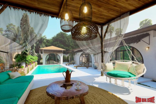 Boho Village | Estate of 2 Bed Contemporary Pool Villas at Hin Kong, West Coast, Koh Phangan-12
