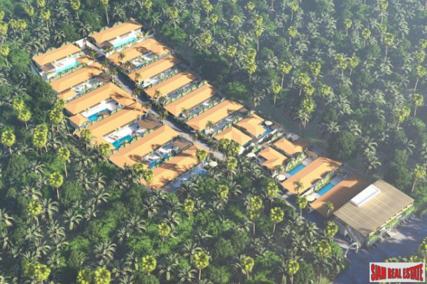 Boho Village | Estate of 2 Bed Contemporary Pool Villas at Hin Kong, West Coast, Koh Phangan-17