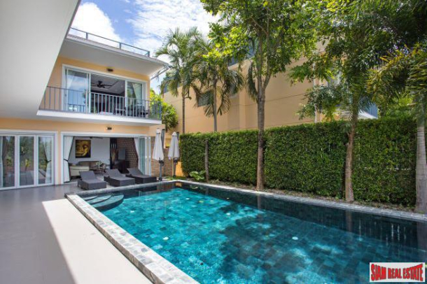 Enjoyable Four Bedroom, Two Storey Pool Villa with Rooftop Terrace for Sale in Chalong-8