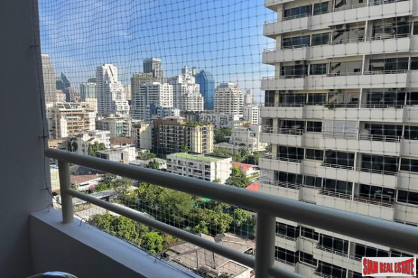 Saranjai Mansion | Newly Renovated Large 1 Bed Condo for Sale with City Views on the 15th Floor, Sukhumvit Soi 6-15