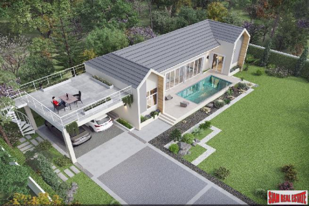 New Development of 2-4 Bed Nordic Style Pool Villas in Lush Green Surroundings at Hin Lek Fai, Hua Hin-29