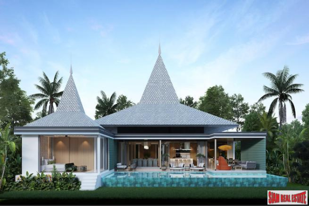 The Eva | Four Bedroom, Three Storey Private Pool House with Sea Views for Sale in Rawai-27