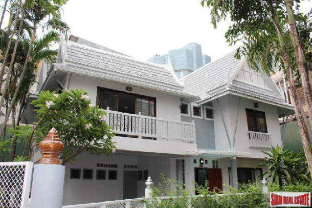 Recently Renovated Unique Thai Style House For Rent In Sathon Just Minutes From Bangkok BTS-2
