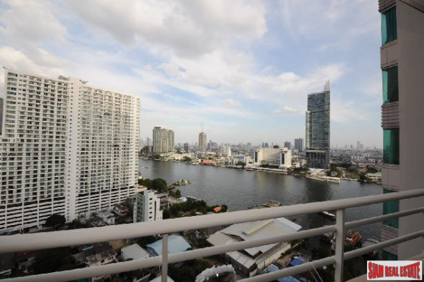 Watermark Chaophraya River | Like New Modern 3 Bed 3 Bath Condo With Spectacular Views Of Bangkok And Chao Phraya River For Sale In Desirable Watermark Building-16