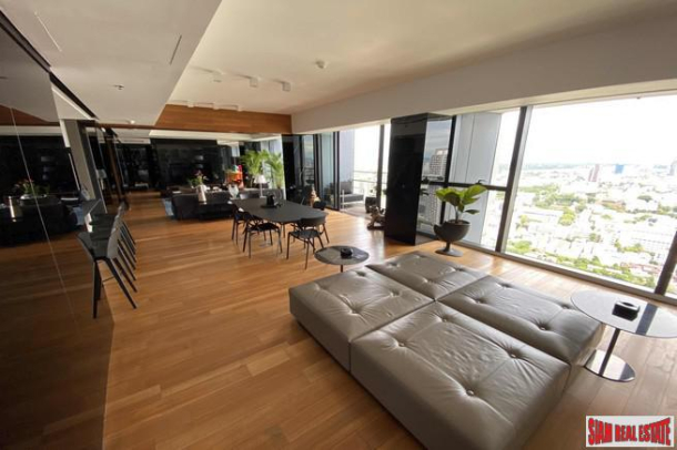 The Met | Stunning 198 Sqm Extensive 1 Bed Condo with 3 Balconies, Office and Maids Room with Amazing Views on the 43rd Floor at Sathorn-1