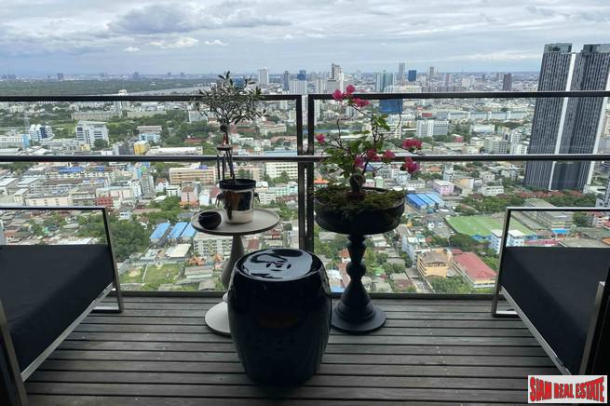 The Met | Stunning 198 Sqm Extensive 1 Bed Condo with 3 Balconies, Office and Maids Room with Amazing Views on the 43rd Floor at Sathorn-13