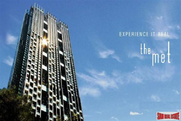 The Met | Stunning 198 Sqm Extensive 1 Bed Condo with 3 Balconies, Office and Maids Room with Amazing Views on the 43rd Floor at Sathorn-26