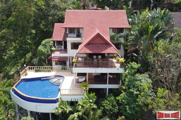 Three Bedroom Private Pool Villa with Patong Bay Sea Views + Large Vacant Land Plot-1