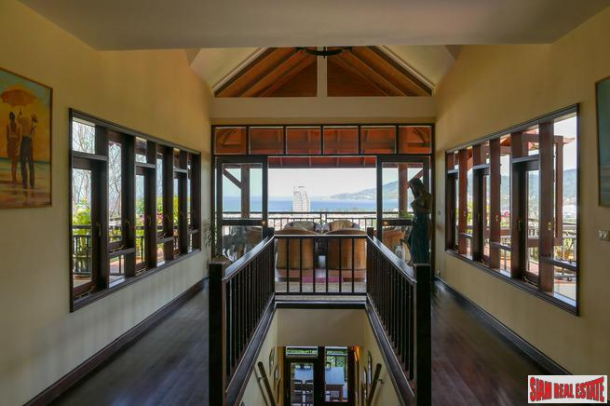 Three Bedroom Private Pool Villa with Patong Bay Sea Views + Large Vacant Land Plot-12