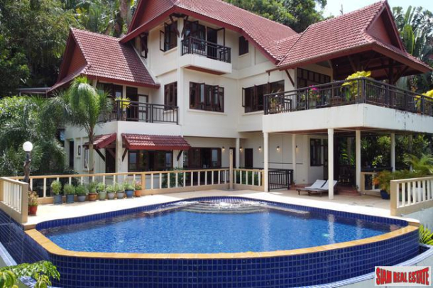 Three Bedroom Private Pool Villa with Patong Bay Sea Views + Large Vacant Land Plot-2