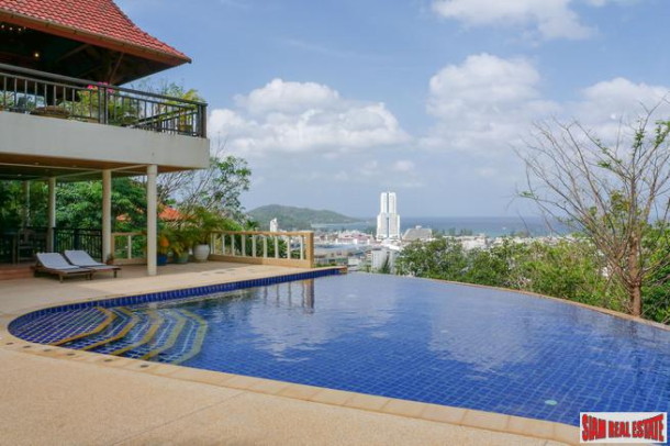 Three Bedroom Private Pool Villa with Patong Bay Sea Views + Large Vacant Land Plot-3
