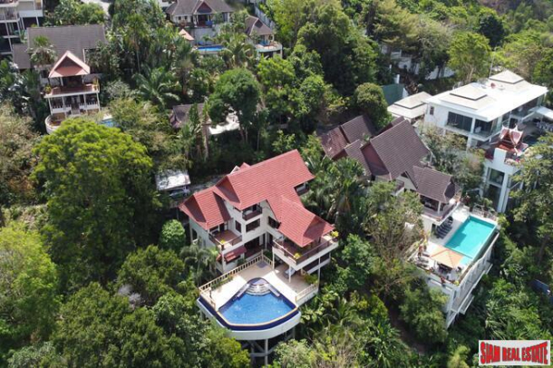 Three Bedroom Private Pool Villa with Patong Bay Sea Views + Large Vacant Land Plot-4