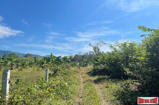 6 Rai Land Plot with Mountain Views and Near Natai Beach for Sale in Takua Tung, Phang Nga-6
