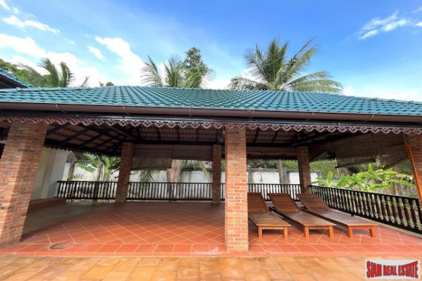 Over 4 Rai of Tropical Gardens with a 4 Bedroom Pool House for Sale in Ao Nang-28