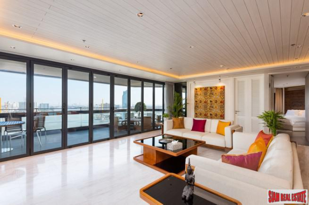 Salintara Condominium | Luxury 4 Bed Condo with River and City Views and Large Balconies on the 24th Floor on the Chao Phraya River-1