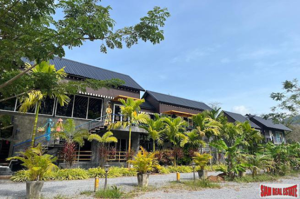 Profitable Restaurant + 5 Bedroom House for Sale in  Khok Kloi, Phang Nga-2