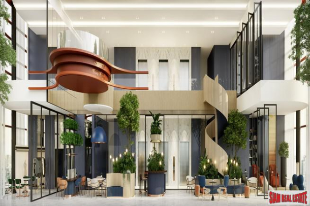 New High-Rise of Loft Condos Managed by Ascott with Excellent Facilities in a Convenient Location at Sukhumvit 59, Thong Lor - Studio Hybrid Units-2