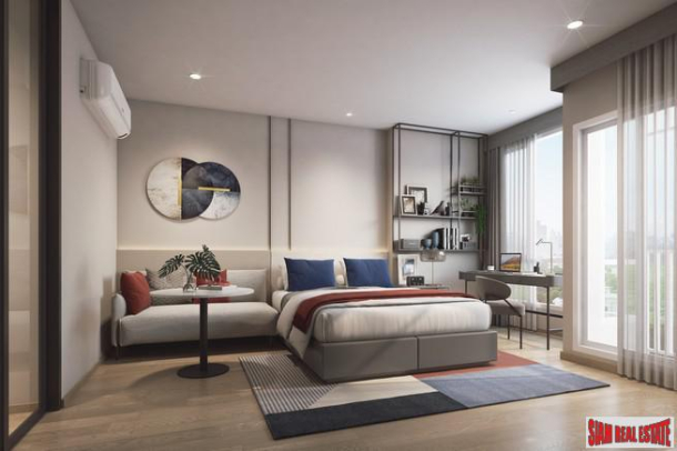 New High-Rise of Loft Condos Managed by Ascott with Excellent Facilities in a Convenient Location at Sukhumvit 59, Thong Lor - 2 Bed Hybrid Units-6