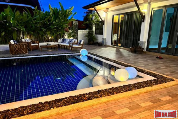 Large Single Storey  Three Bedroom Pool Villa for Sale in a Super Convenient Rawai Location-4
