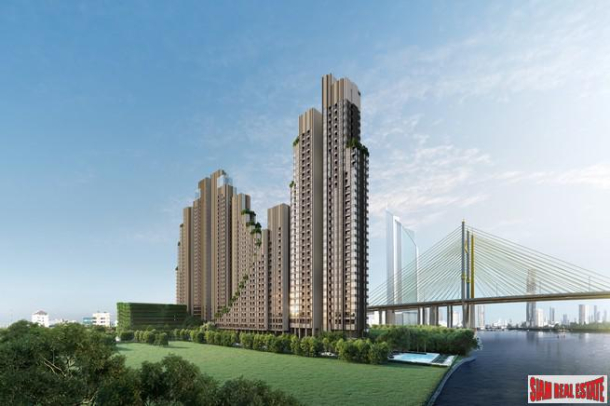New Riverside Community by Leading Thai Developers at Rat Burana, Chao Phraya River -2 and 3 Bed Combined Units-2