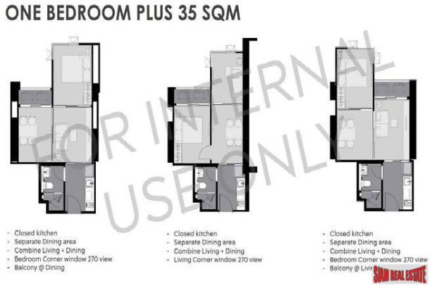 Life Sathorn-Sierra | New High-Rise Condo only 150 metres to BTS with Amazing Facilities at Sathorn by Leading Thai Developer - 1 Bed Plus 39 Sqm Unit with City and River Views to the South and East on the 34th Floor-8