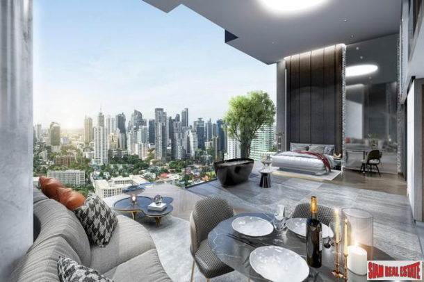 New Mixed Use High-Rise Project of Large Loft Condos with 6 Zones, Offices, Retail Space and Serviced Apartments in Excellent Location of Thong Lor/Ekkamai - 3 Bed Units-14