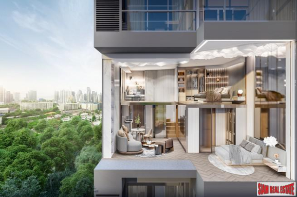 New Mixed Use High-Rise Project of Large Loft Condos with 6 Zones, Offices, Retail Space and Serviced Apartments in Excellent Location of Thong Lor/Ekkamai - 2 Bed Units-19