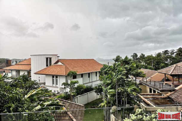 Aqua Villas | Modern Sea View 3 Story, 3 Bedroom + Roof Top Infinity Pool  Townhome for Sale in Rawai-17