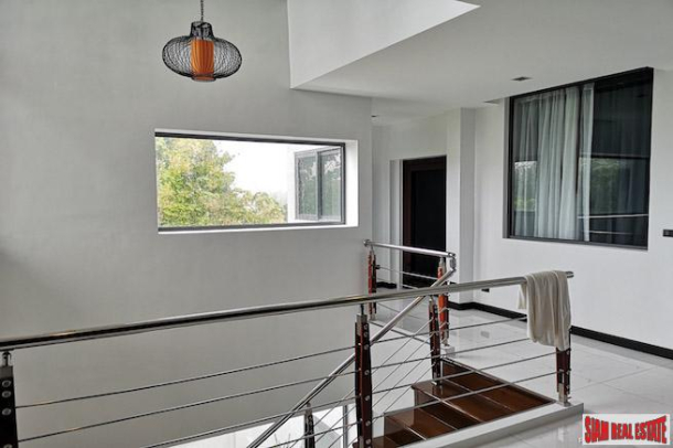 Aqua Villas | Modern Sea View 3 Story, 3 Bedroom + Roof Top Infinity Pool  Townhome for Sale in Rawai-21