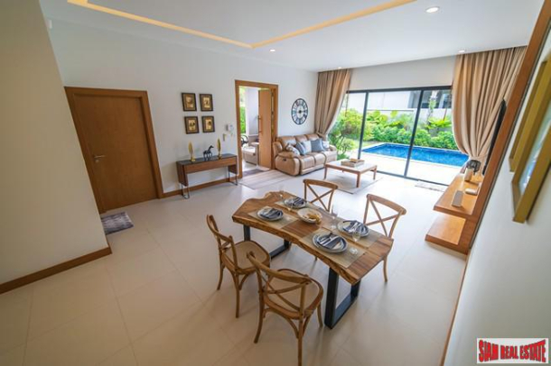 Peykaa Villas  | New Three Bedroom Corner Villa with Large Pool for Sale in Great Cherng Talay Location-27