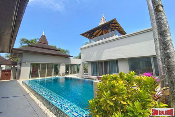 Botanica Phase 1 | Tropical Three Bedroom Private Pool Villa for Sale in Layan, Phuket-1