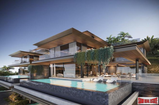 New Exclusive Luxury 4 & 5 Bedroom Sea View Pool Villas for Sale in Layan-4