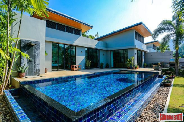 Nai Harn Baan Bua | Beautiful Four Bedroom Pool Villas for Sale in an Exclusive Nai Harn Estate-1