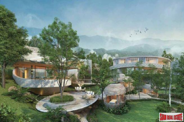 New 3 & 4 Bedroom Pool Villas with Panoramic Mountain Views for Sale in Bang Tao-2