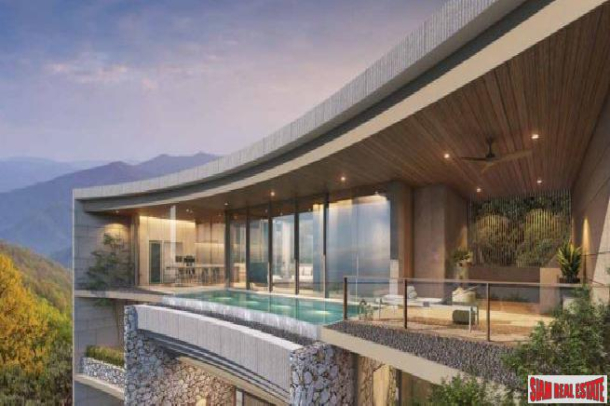 New 3 & 4 Bedroom Pool Villas with Panoramic Mountain Views for Sale in Bang Tao-3