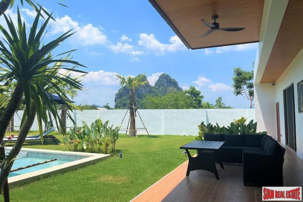 Newly Built and Fully Furnished 3 Bedroom Pool Villa for Sale in Ao Nang - Amazing Krabi Mountain Views-1
