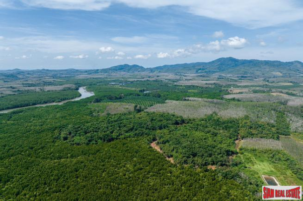 Over 85 Rai of Beautiful Peaceful Land with Amazing Mountain Views for Sale in Phang Nga-7