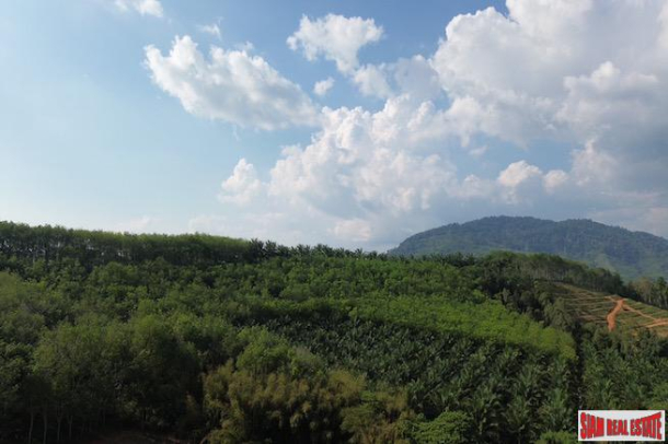 Majestic Mountain Views from this 22+ Rai Land Plot for Sale in Takua Thung-6