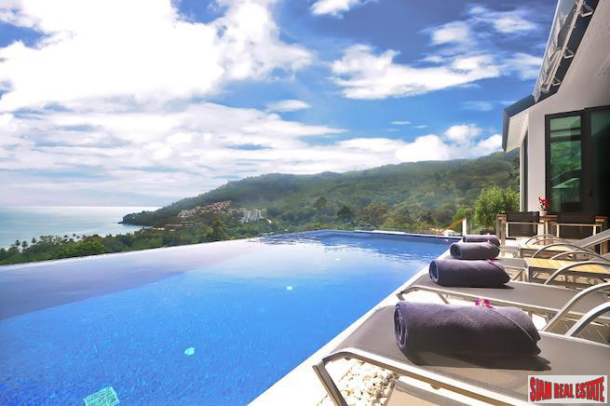 Villa Rockstar | Super Sea View Pool Villa on Kalim Hillside with Amazing Panoramic Views for Rent-2