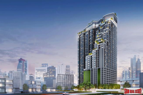 New High-Rise Luxury Condos with Two Towers and Great Facilities in Central Location at Chula/Sam Yan - 1 Bed Plus Units-13