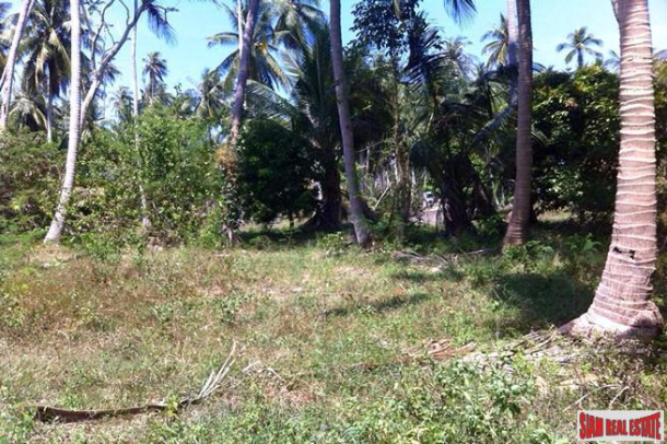 Large Land Plot only  300m to the Beach for Sale in Taling Ngam, Samui-11
