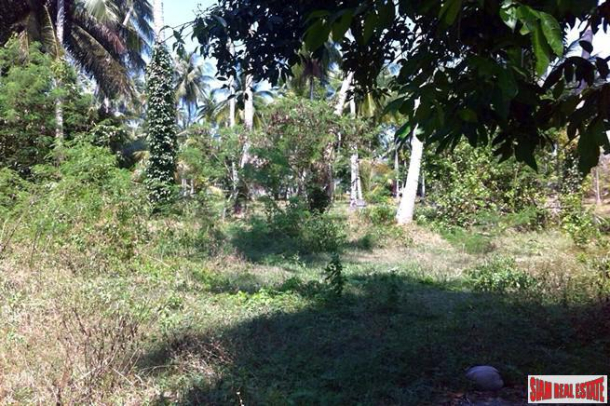 Large Land Plot only  300m to the Beach for Sale in Taling Ngam, Samui-12