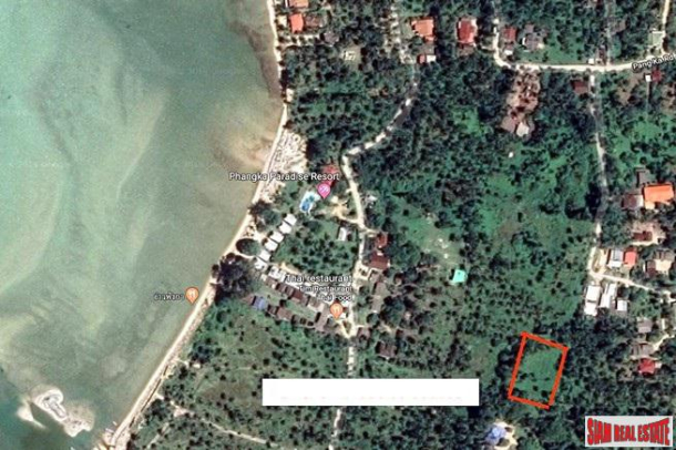 Large Land Plot only  300m to the Beach for Sale in Taling Ngam, Samui-6
