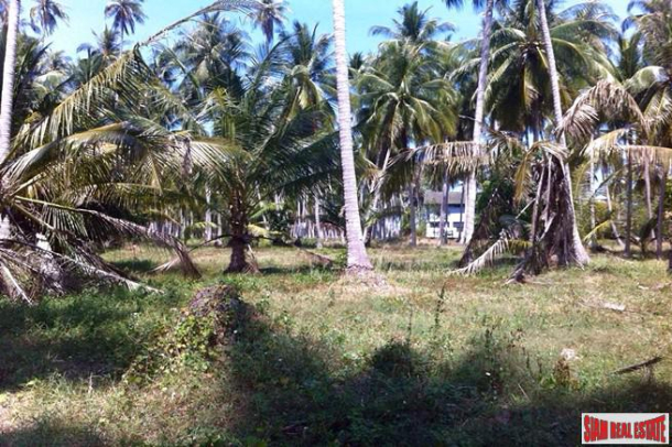 Large Land Plot only  300m to the Beach for Sale in Taling Ngam, Samui-8