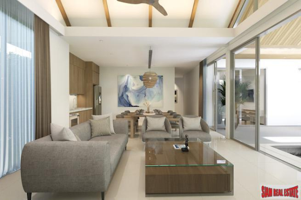 Last Villa Available! Exclusive Courtyard Loft Style Private Pool Villas for Sale in Nai Harn-14