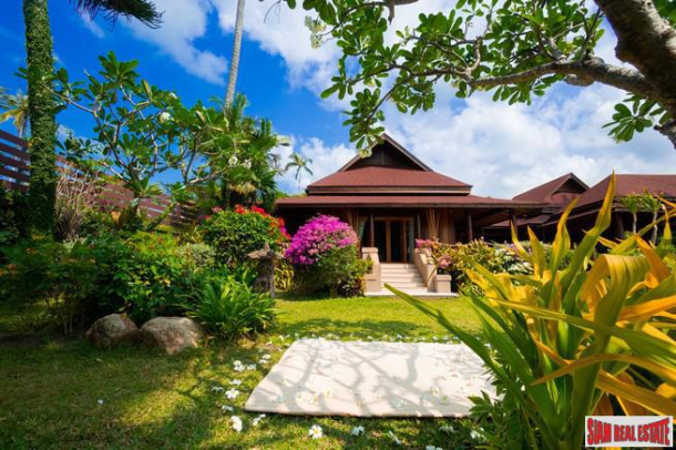 Villa Isabel | Beach Front Thai Style 4 Bed Villa for Rent at Thong Tanod Beach Taling Ngam, Koh Samui-18
