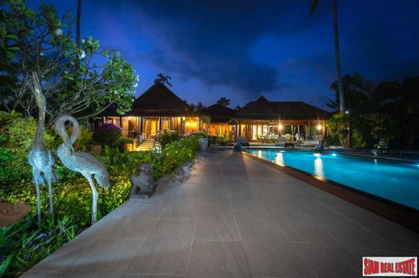 Villa Isabel | Beach Front Thai Style 4 Bed Villa for Rent at Thong Tanod Beach Taling Ngam, Koh Samui-24