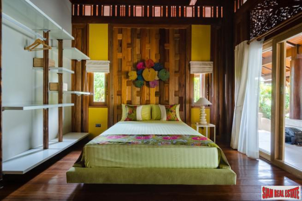 Villa Isabel | Beach Front Thai Style 4 Bed Villa for Rent at Thong Tanod Beach Taling Ngam, Koh Samui-27