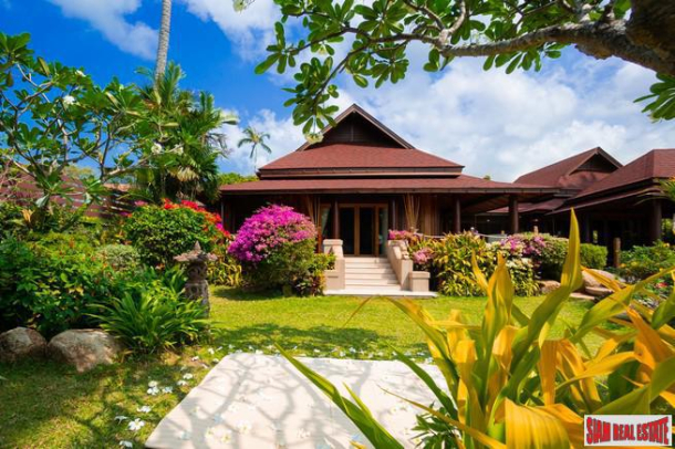 Villa Isabel | Beach Front Thai Style 4 Bed Villa for Rent at Thong Tanod Beach Taling Ngam, Koh Samui-28